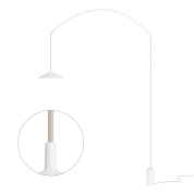 CL15904WC2 Minima Cini & Nils изогнутый торшер