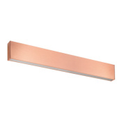 настенное бра с медным корпусом и двойным световым направлением