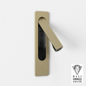 светильник для чтения матовое золото