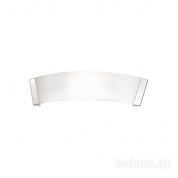 Kolarz Barca 2295.62.5.W настенный светильник хром белый ширина 41cm высота 11cm 2 лампы g9