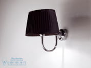 NOIR Настенный светильник из ткани с фиксированным кронштейном Devon&Devon