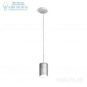 Kolarz TUBE A1347.31.VinAg/10 подвесной светильник серебро ø8cm высота 1cm мин. высота 150cm 1 лампа gx53