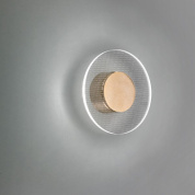 03401OSXHXXXX Elesi luce Air AP XS LED круглый современный бра латунь
