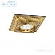 Kolarz MILORD 0297.10Q.15 точечный светильник французское золото длина 10cm ширина 10cm высота 5cm 1 лампа gu10