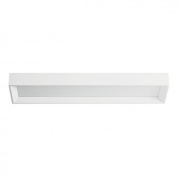 9018 Linea Light Tara AP PL LED M средний прямоугольный потолочный и настенный светильник белый