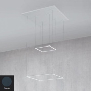 Cornice Icone Одинарный подвес квадратный Titanium i-c-0563