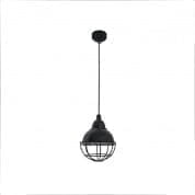 62802 CLAIRE Black pendant lamp подвесной светильник Faro barcelona