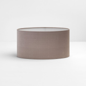 тканевый абажур цвета жемчуга