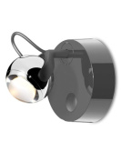 DS06-4 Grau Falling star WALL ROUND 13 DIM CHROME/BLACK/BLACK/BLACK Накладной настенный светильник для чтения