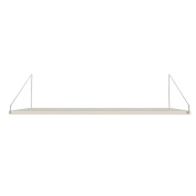 8437 Shelf Library Frama Полка белая 27x80