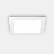 встраиваемый потолочный светильник квадратной формы с мягким свечением