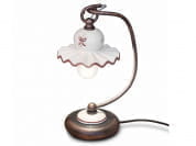 Roma Керамическая настольная лампа с фиксированным кронштейном FERROLUCE C402