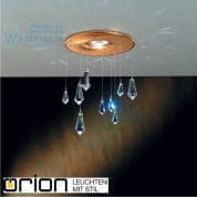 Встраиваемый светильник Orion Feng Str 10-393 gold/EBL