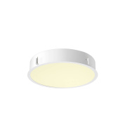 потолочный светильник с рамкой и рассеивателем круглой формы