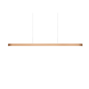 подвесной линейный светильник узкой формы серого оттенка