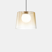 271316 Ideal Lux FADE SP1 AMBRA подвесной светильник янтарь