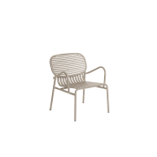 M0743121 La Petite Friture WEEK-END Кресло садовое металлическое светло-бежевое