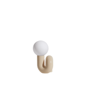 L0880603 Neotenic Petite Friture Настольная лампа с шарообразным плафоном ванильная