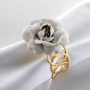 Camelia napkin ring 4002475-101 кольцо для салфеток, Villari