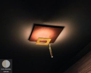 Petra Icone Потолочный светильник квадратный Aluminium, Brown, Beige i-c-0364