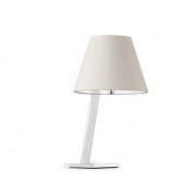 68500 Faro MOMA настольная лампа белая 1хE27 60W светильник