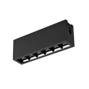 линейный светильник для модульной системы с многомодульной оптикой и направленным светом