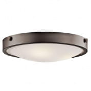 Lytham 3 Light Flush Mount Olde Bronze потолочный светильник 42275OZ Kichler