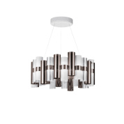 Slamp La Lollo SP L люстра дизайнерская белый; бронза LALSL00PWT01T00NMTEU