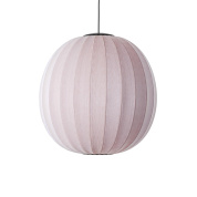 KW75 SS LED Made by Hand Knit-Wit Светильник Ø75 с бежевым фактурным абажуром LED