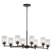 Winslow 8 Light Chandelier Olde Bronze люстра 44035OZ Kichler