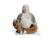 HAPPY BUDDHA Фарфоровый декоративный предмет Lladro 1008566