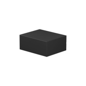 настенное прямоугольное бра чёрного цвета