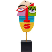 53554 Object Abstract Face Multicolour 52cm Kare design декор