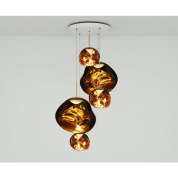 Melt LED Gold Large Round Tom Dixon, подвесной светильник