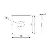 Монтажный комплект Kreon Plasterkit Concrete Aplis 80