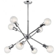 Armstrong 26" 8 light Chandelier Chrome люстра 43118CH Kichler