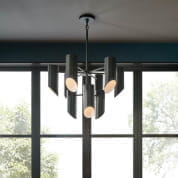 Trentino 9 Light Chandelier Black люстра 52162BK Kichler