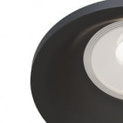 Встраиваемый светильник Slim Maytoni черный DL027-2-01B