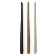 71185-000771 Audo Copenhagen Spire Гладкая коническая свеча, H38, цвет слоновой кости, набор из 6 штук