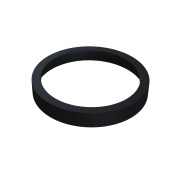 декоративное кольцо для встраиваемого потолочного светильника черного цвета