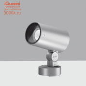 EI07 Palco InOut iGuzzini Spotlight with base - Neutral White Led - integrated electronic control gear - Wide Flood optic