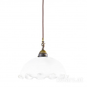 Kolarz Nonna 731.30.74 подвесной светильник состаренная латунь ø30cm высота 26cm мин. высота 36cm макс. высота 17.6cm 1 лампа e27