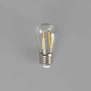 винтажная декоративная LED-лампа E27 с видимой нитью