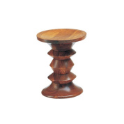 41235501 Stool Vitra Табурет резной деревянный тёмный орех А