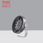 N491 Agorà iGuzzini Spotlight with bracket (to be ordered separately) - Warm White LED - Remote Ballast - Flood optic