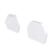 заглушка белого цвета для магнитной трековой системы Exility