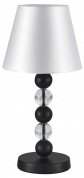 настольная лампа с шаровидным основанием и абажуром конусной формы