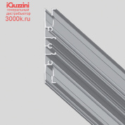 MXR7 Underscore6 iGuzzini Linear surface profile for Ledstrip 6 mm - double emission - L=2000