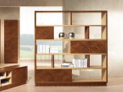 Original lifestyle Открытый деревянный книжный шкаф Carpanelli