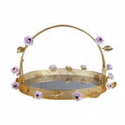 Princess margot pink & gold royal basket корзина, Villari